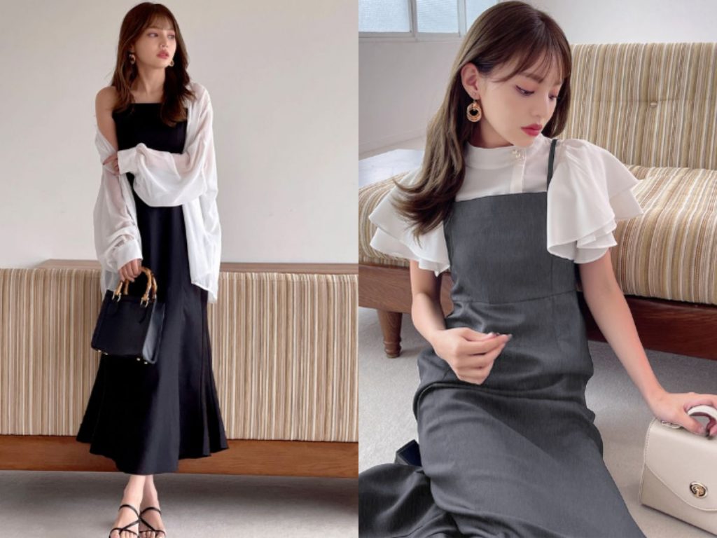 吊帶魚尾連衣裙