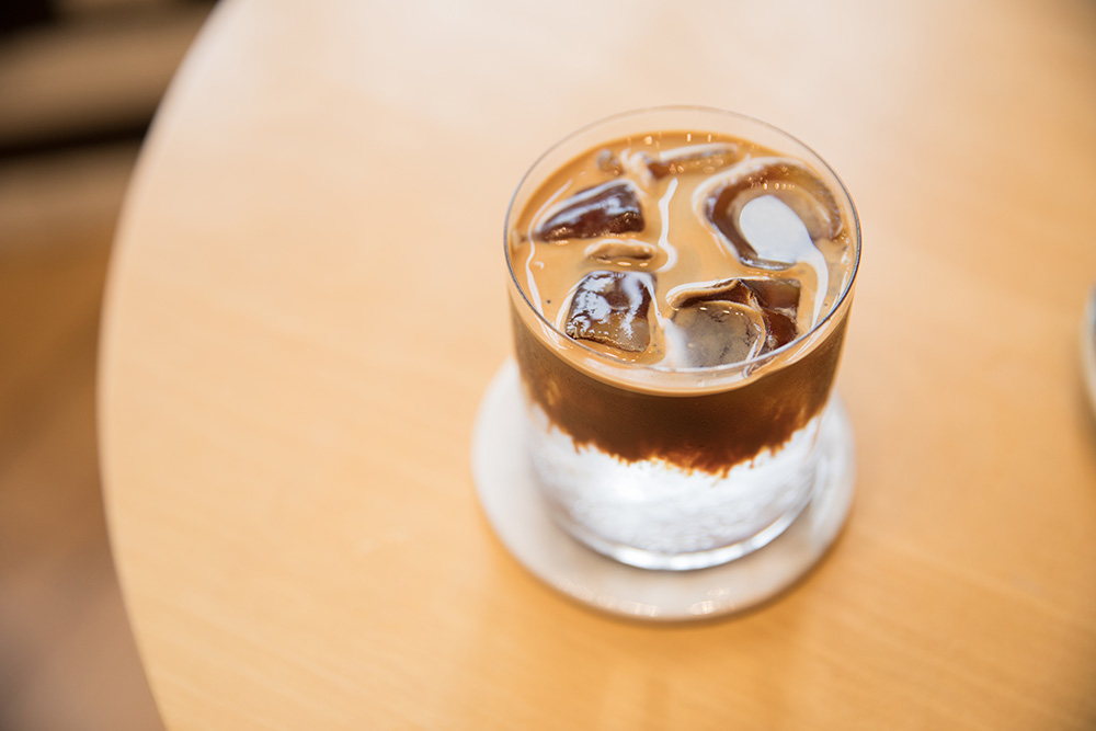 Iced coffee