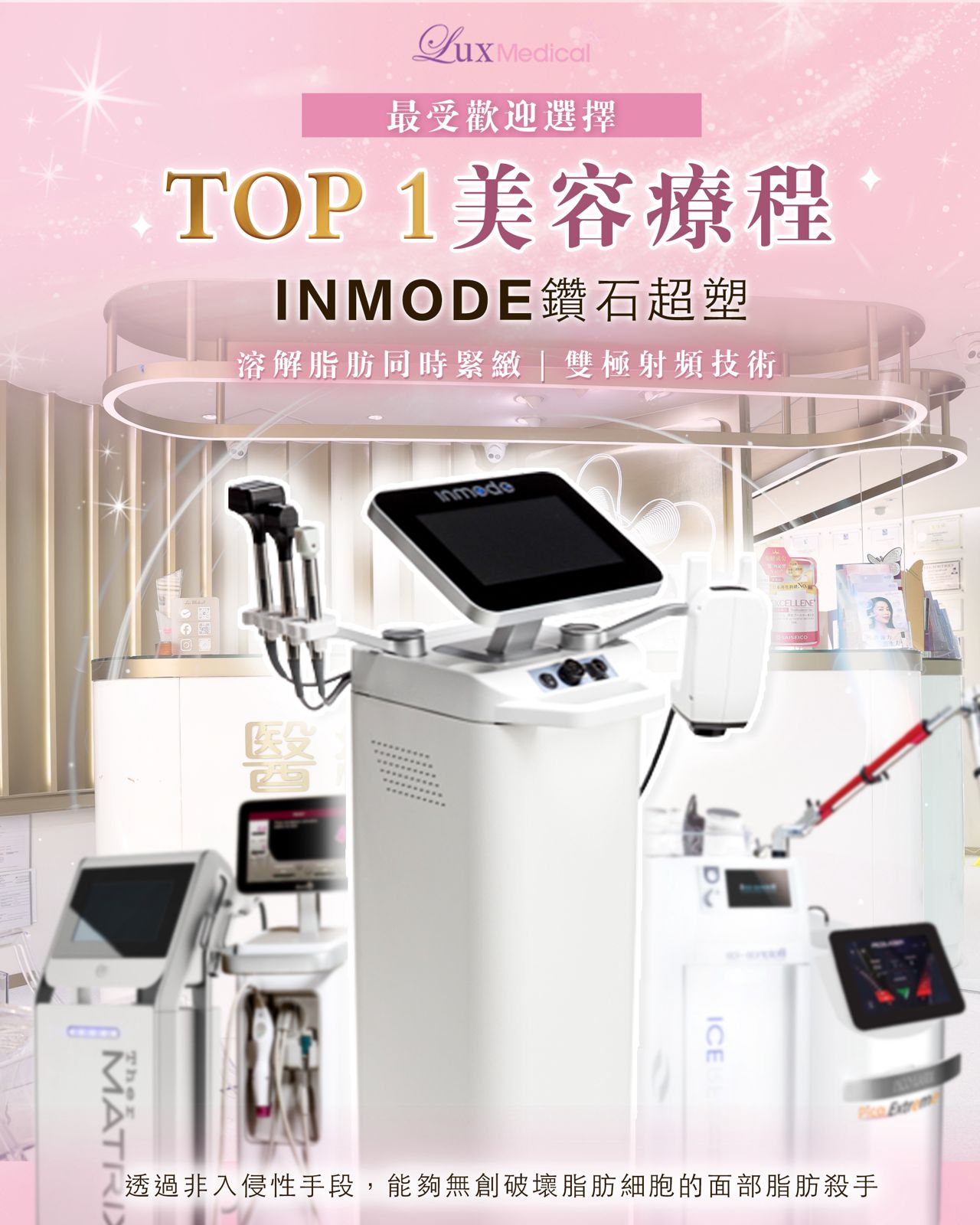 INMODE鑽石超塑 眼周救星來了