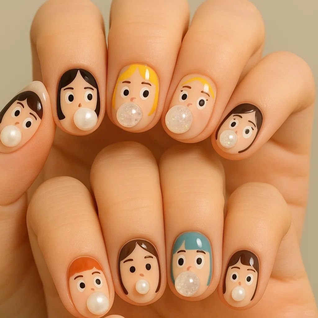 童趣泡泡・卡通吹泡美甲
