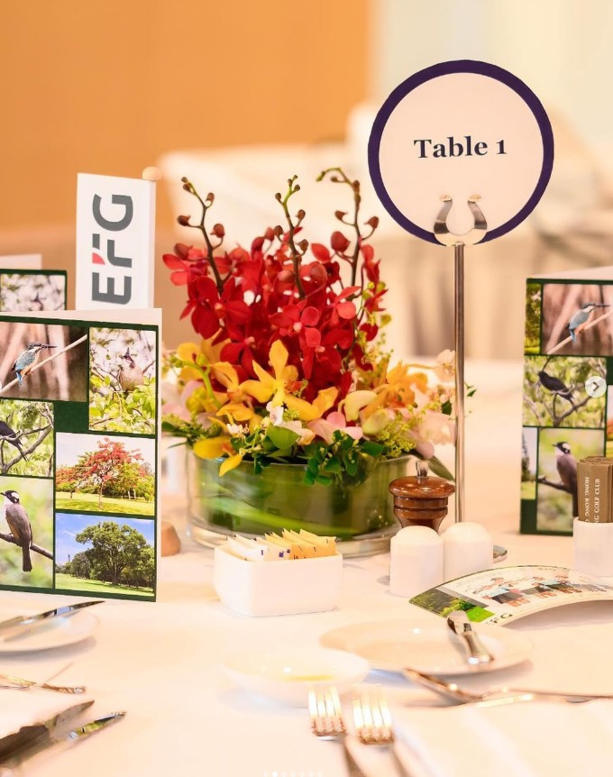 Hong Kong Golf Club 活動花擺設