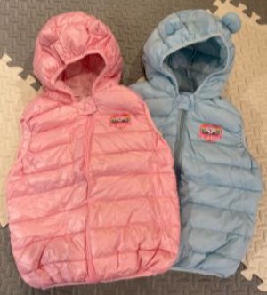 Iron Bear
背心外套
(粉紅/粉藍)