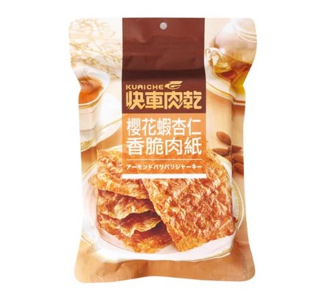快車肉乾 - 櫻花蝦味杏仁香脆肉紙