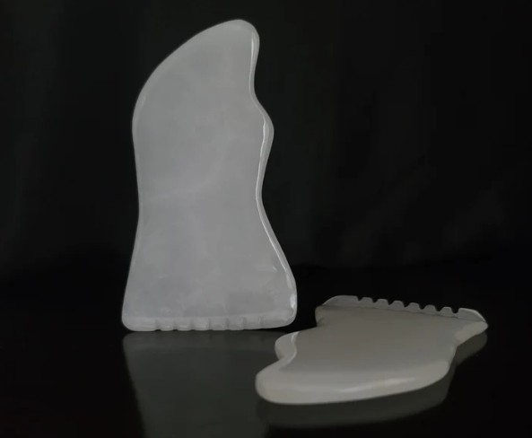 Moon White Jade Gua Sha