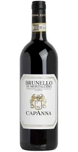BRUNELLO DI MONTALCINO CAPANNA 2018