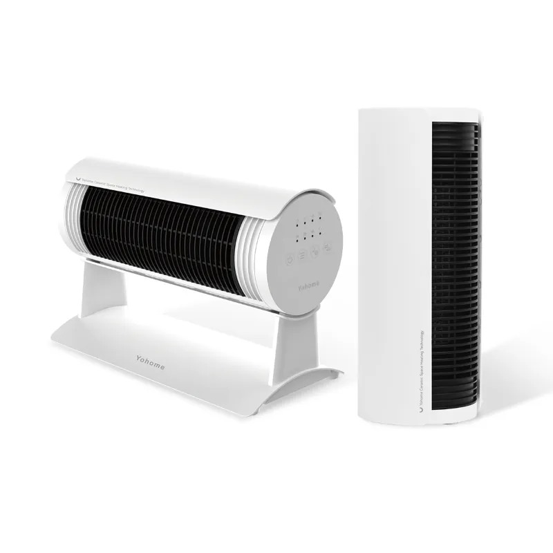 日本 Yohome 立臥式廣角4D搖頭萬用全身速熱暖風機