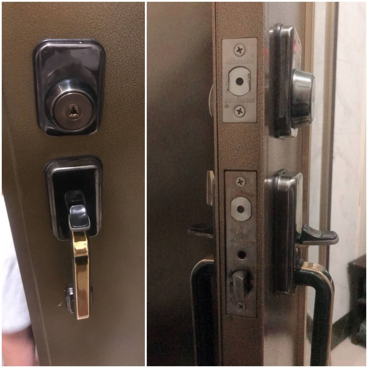 大門門鎖安裝/更換