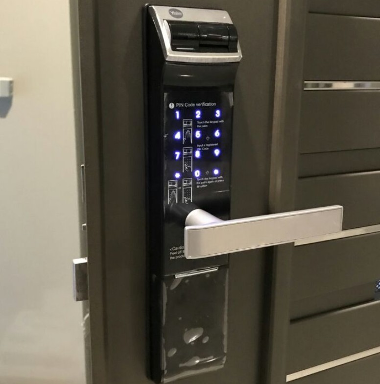 電子鎖/智慧鎖安裝