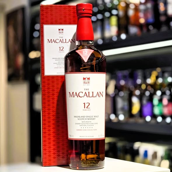 Macallan 12 Sherry Oak Single Malt Scotch Whisky