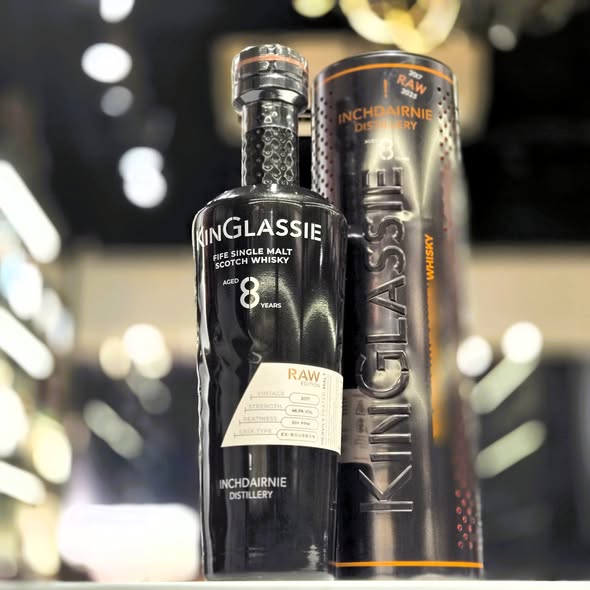 InchDairnie Kinglassie RAW 8 Year Old Fife Single Malt Scotch Whisky