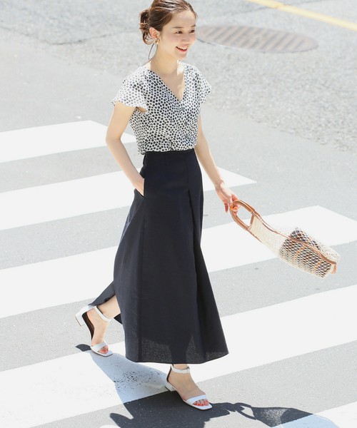 大人風上衣×裙子穿搭
