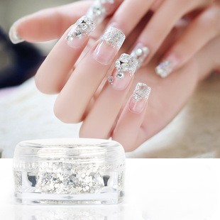 閃粉亮片美甲
