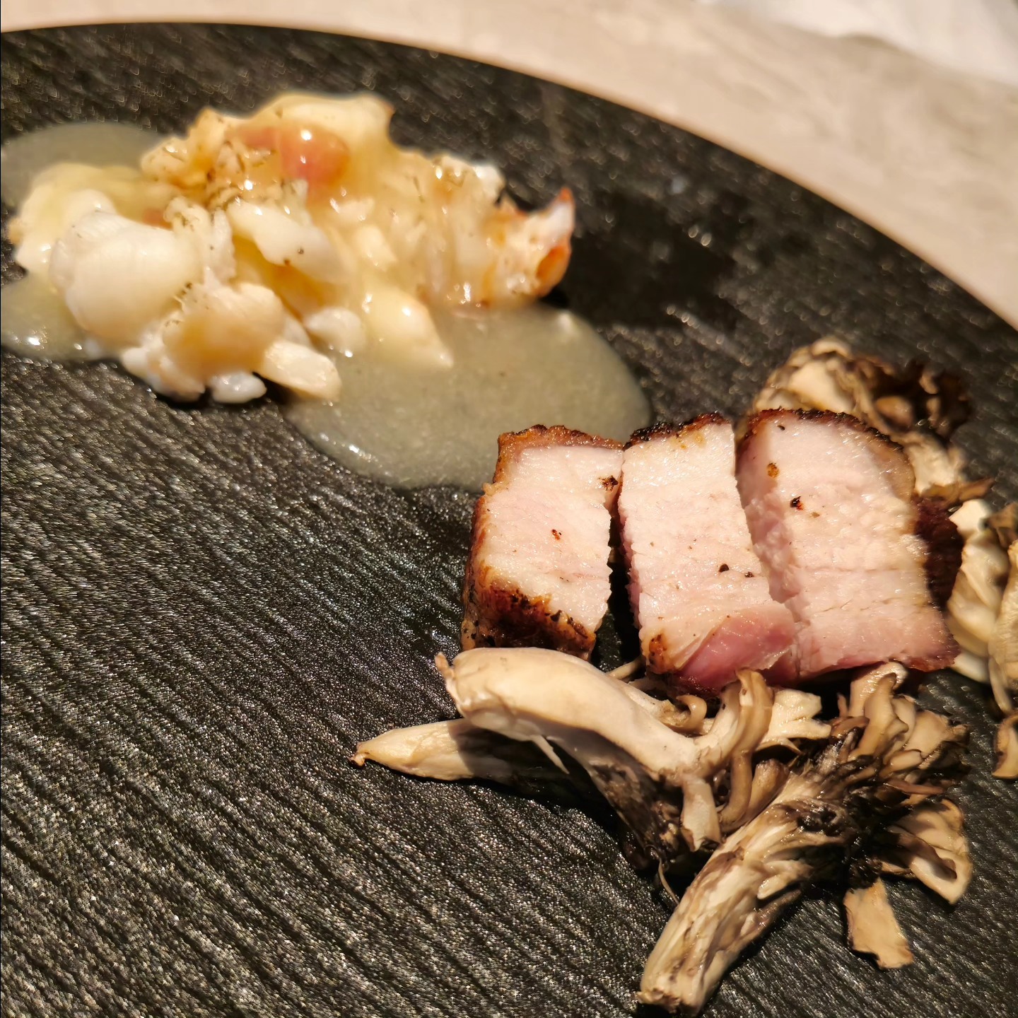 焰色和牛佐舞茸菌