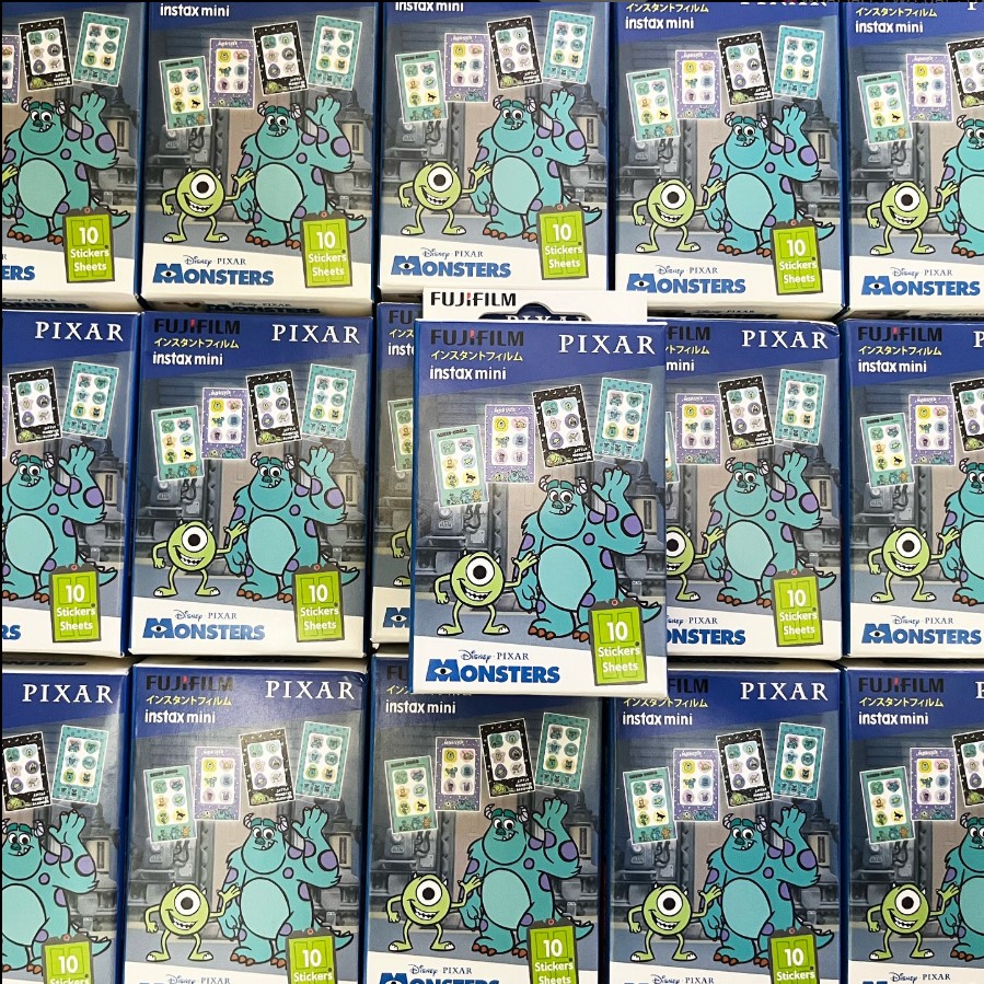 Mini Instant Film & Sticker (Disney Pixar Monsters)