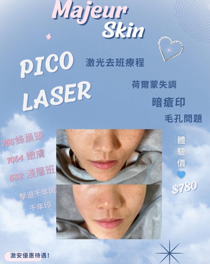  pico Laser 「專業療程」