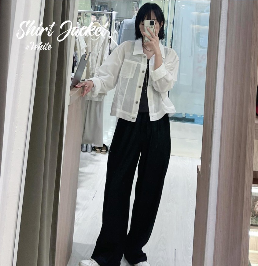 𝗦𝗵𝗶𝗿𝘁 𝗝𝗮𝗰𝗸𝗲𝘁 超薄牛仔外套