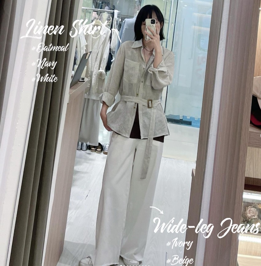 𝗟𝗶𝗻𝗲𝗻 𝗝𝗮𝗰𝗸𝗲𝘁 棉麻V領外套