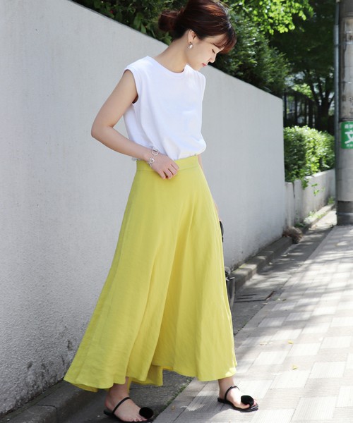 大人風上衣×裙子穿搭