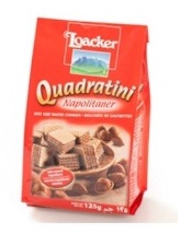 樂家（Loacker）牌“誇德拉蒂尼納波利坦”威化餅乾