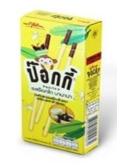 泰國格力高"บ่อนกี้"牌豬肉南薑咖喱味餅乾棒