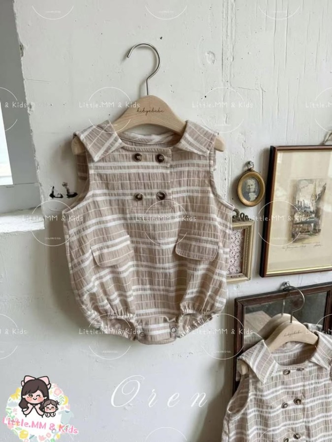 韓國直送 Oren 🩷 25SS 歐倫貝貝雙排扣套裝