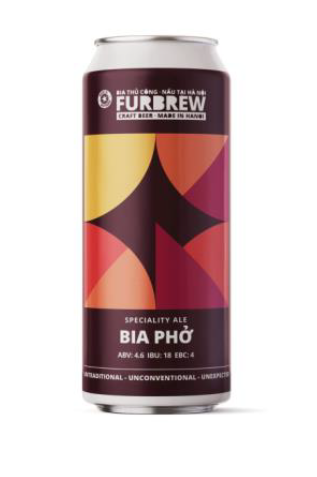 FURBREW BIA PHO 'SPECIALITY ALE' ABV:4.6% IBU:18 EBC:4 330ML 24 CANS/CASE