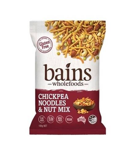 Bains Wholefoods - 澳洲 雜果仁鷹嘴豆脆條 100克/包