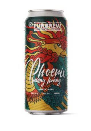 FURBREW PHOENIX AMBER LAGER ABV:4.5% IBU:15 330ML 24 CANS/CASE