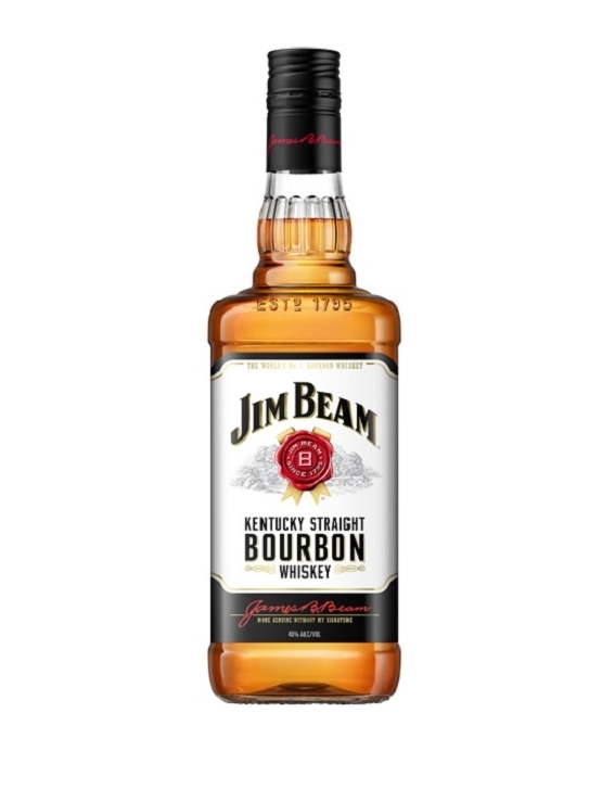 Jim Beam Bourbon Whiskey 1000ml/bot