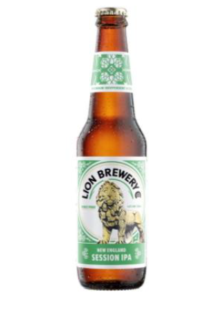 LION BREWERY NEW ENGLAND SESSEION IPA ABV:4.8% IBU:40 330ML 24 BOTTLES/CASE