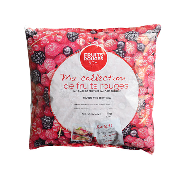 Fruits Rouges Co. - 法國 IQF 水果 雜莓 (raspberry, red currant, blackberry, wild blueberry or blackcurrant) 1公斤/包