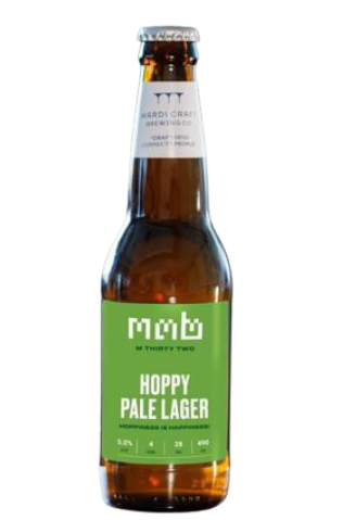 MARDI CRAFT MNB M THIRTY TWO HOPPY PALE LAGER ABV: 5.0% IBU:28 330ML/ 12 BOTTLE CASE