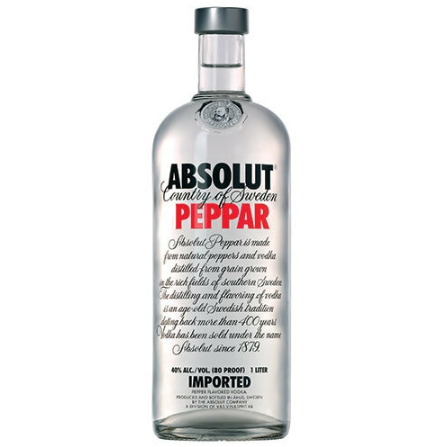 Absolut Vodka Peppar 750ml/bot