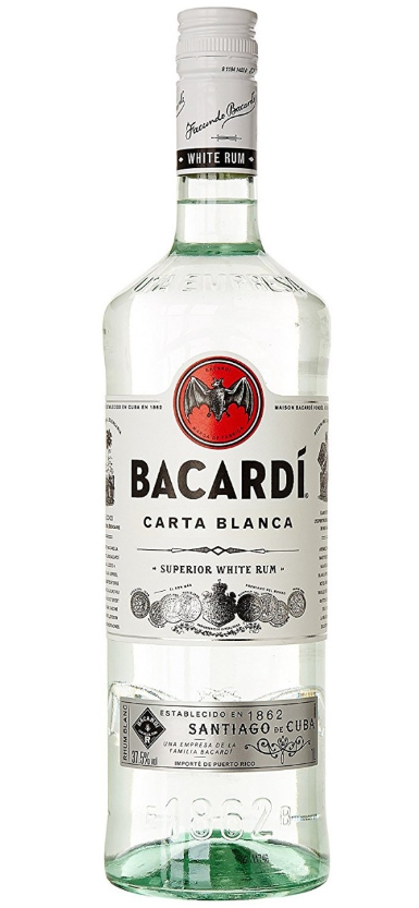 Bacardi Superior White Rum 1000/ml/bot