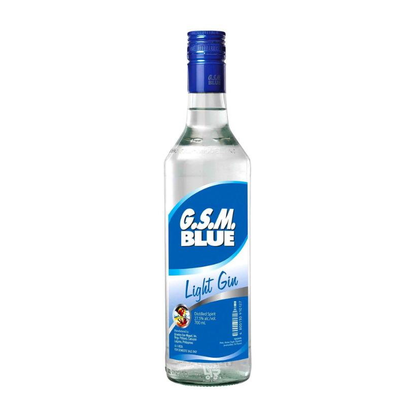 G.S.M. Blue Light Gin 700ml/bot