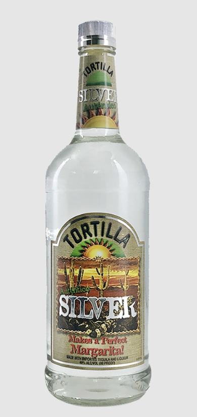 Tortilla Tequila Silver 1000ml/bot