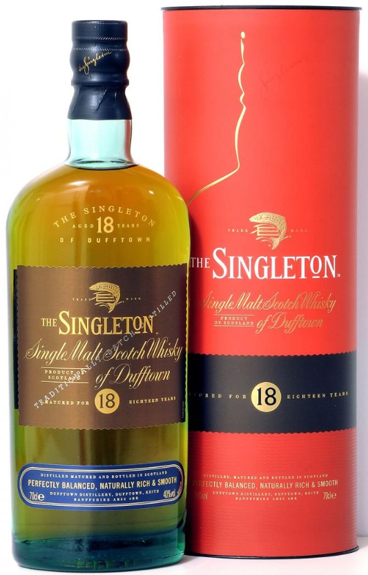 Singleton Single Malt 18yrs 700ml/bot