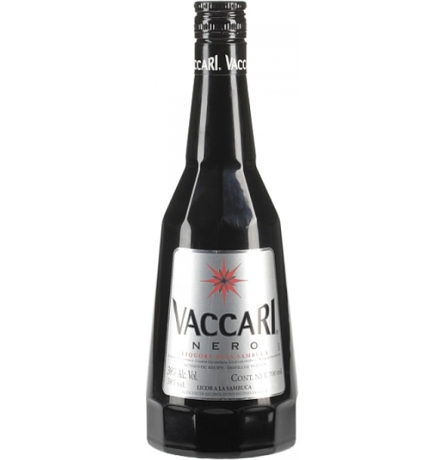 Vaccari Sambuca Black 700ml/bot