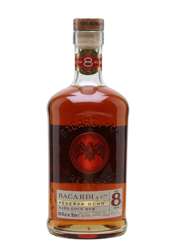 Bacardi 8 years Old Rum 1000/ml/bot