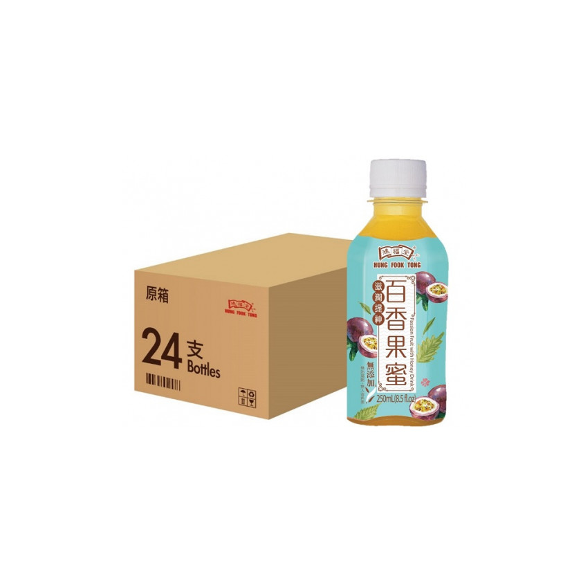 鴻福堂 - (原箱) 百香果蜜飲品 250毫升/支