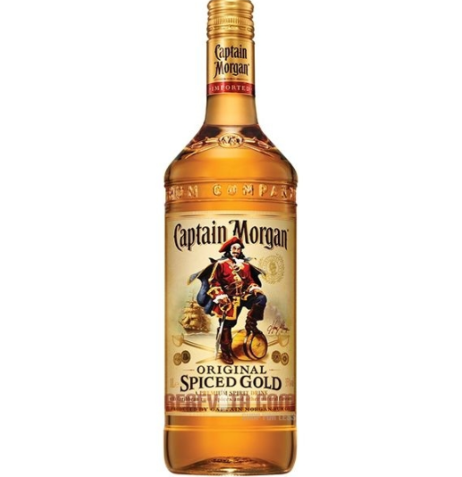 Captain Morgan Spiced Gold Rum 1000/ml/bot