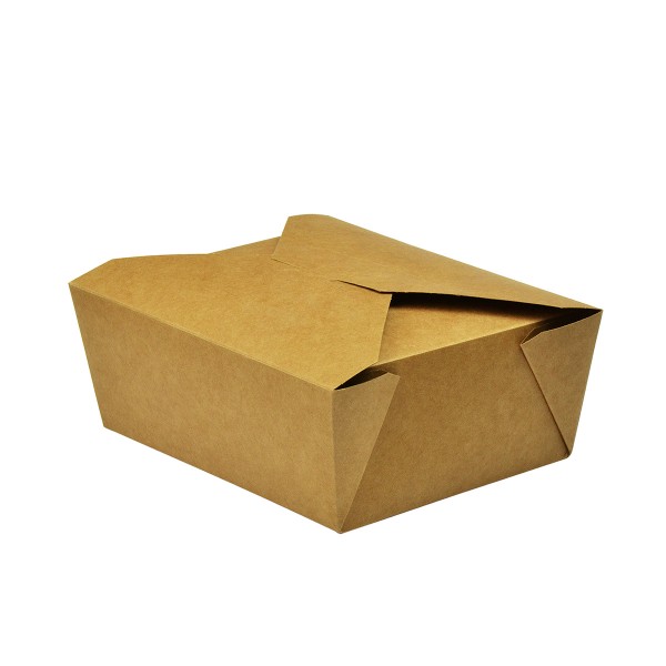 8號 1300ml 牛皮紙外賣盒   (15x12x6.5cm)