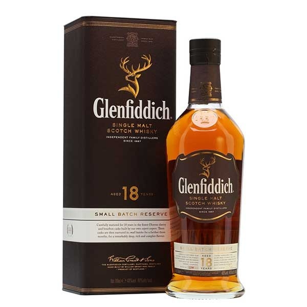 Glenfiddich Single Malt Whiskey 18 yrs 700ml/bot