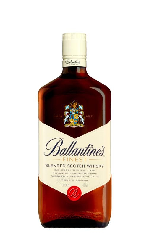 Ballantines Finest Whiskey 1000ml/bot