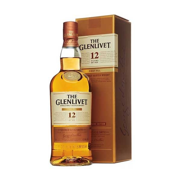 Glenlivet Single Malt Whiskey 12 yrs 700ml/bot