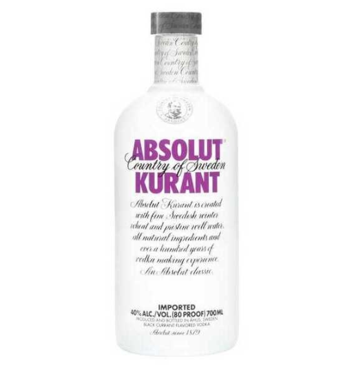 Absolut Vodka Kurant 750ml/bot