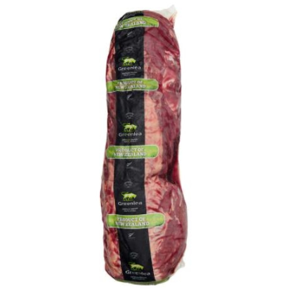 Greenlea - Beef Tenderloin  紐西蘭 急凍牛柳 3-4磅 起 1.2-1.5公斤/包