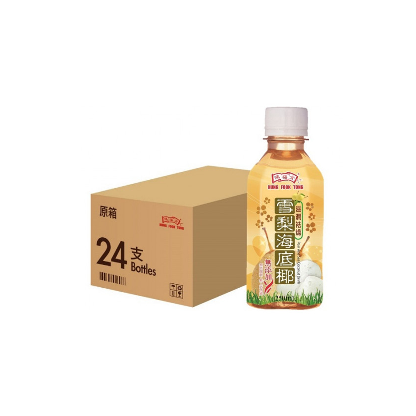 鴻福堂 - (原箱) 雪梨海底椰飲品 250毫升/支