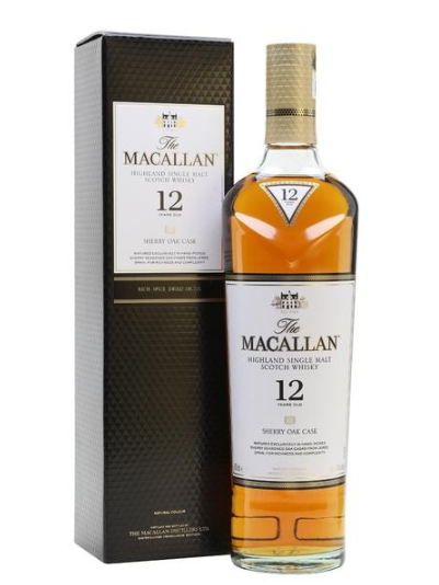 Macallan Single Malt Whisky Sherry Oak 12yrs 700ml/bot