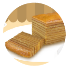 急凍印式原味 千層蛋糕 ~400g (A019)